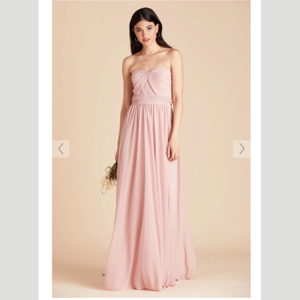 Birdy Grey, Chicky Convertible Bridesmaid Dress, Pale Blush